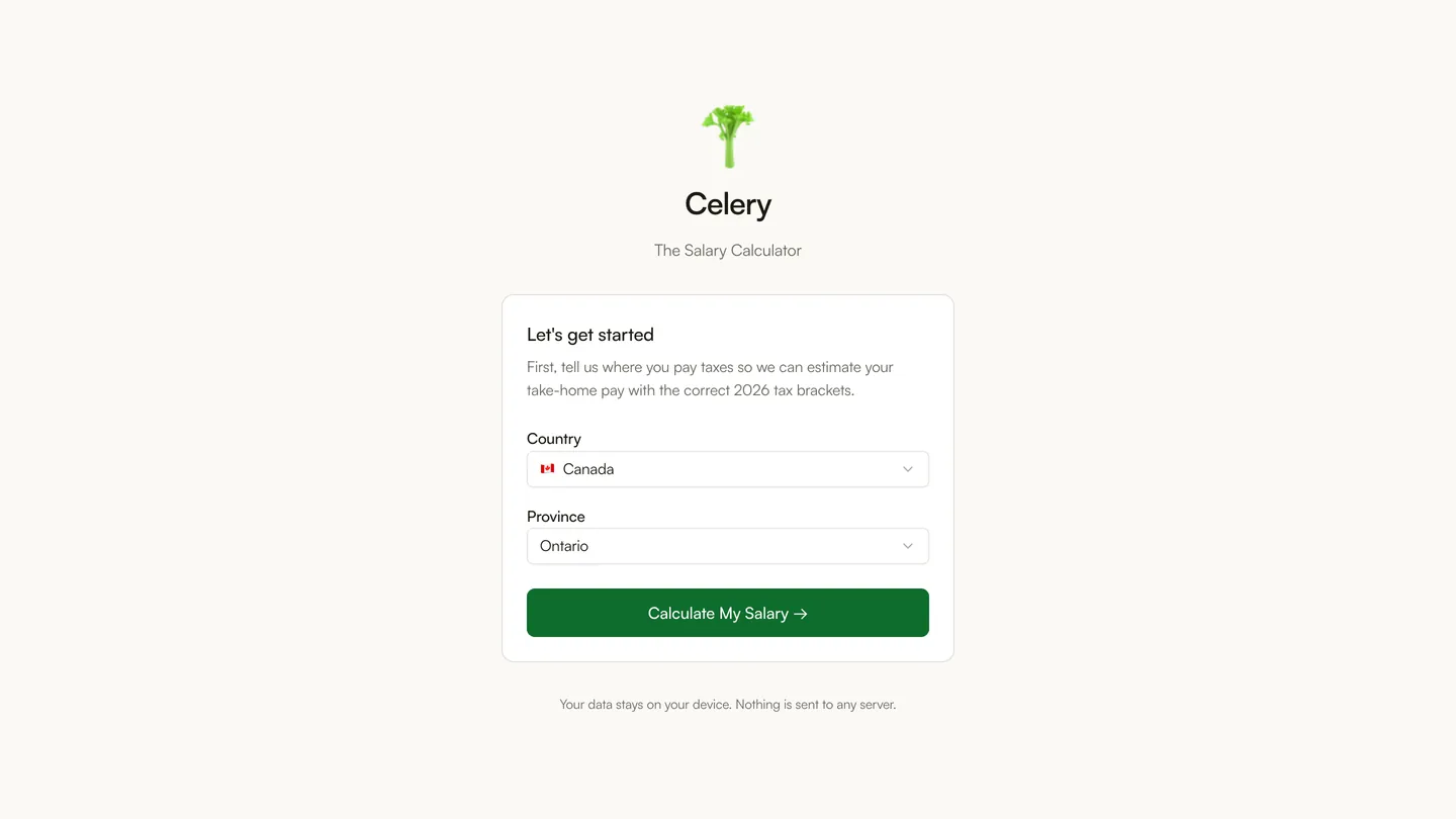 Celery on a laptop